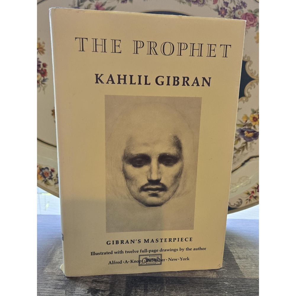 The Prophet, Kahlil‎ Gibran, hardcover with dust jacket, 1992